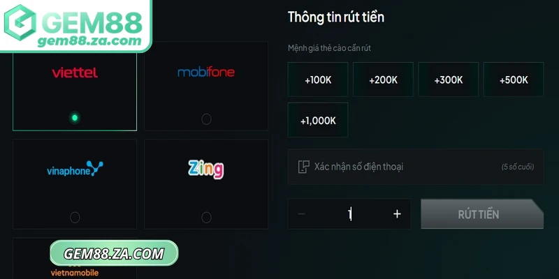 Câu hỏi thường gặp khi gamer rút tiền GEM88